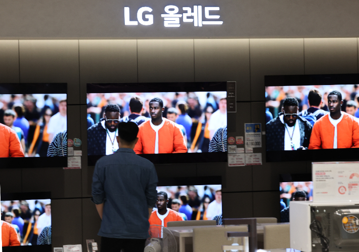 LG전자 올레드(OLED) TV. 연합뉴스
