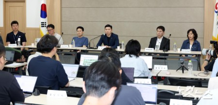 잠실 개표소 봉쇄 시위 관련 대한체육회 기자회견