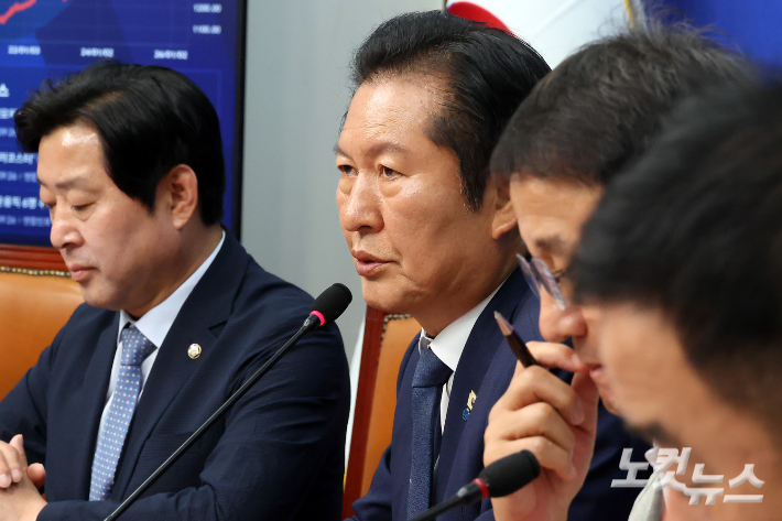 더불어민주당 정청래 대표. 윤창원 기자