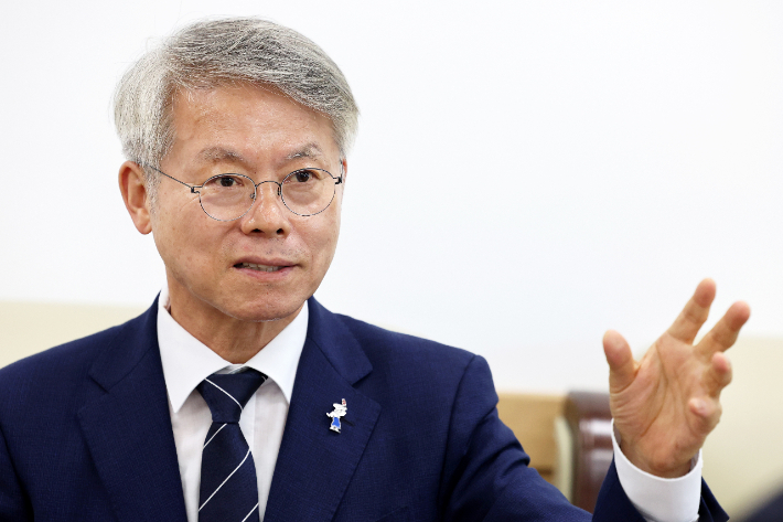 민형배 전남광주통합특별시장 당선인. 연합뉴스