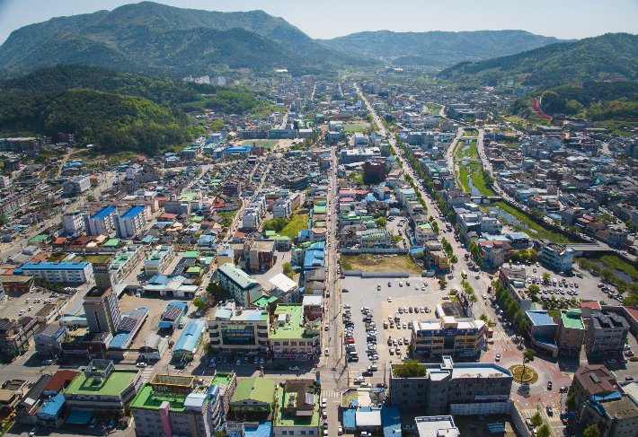  '로컬테마상권 육성사업'에 선정된 고창읍 성산2길 일원. 고창군 제공