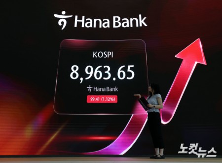 코스피, 사상 최고치 8900선 경신