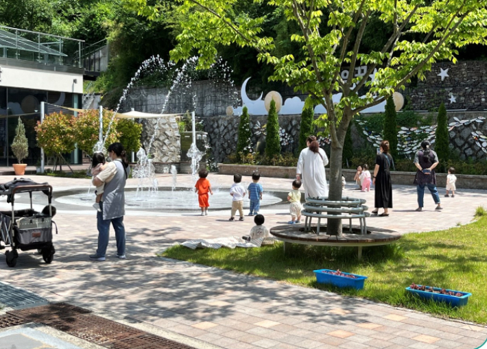 의령군 상동광장. 경남도청 제공 