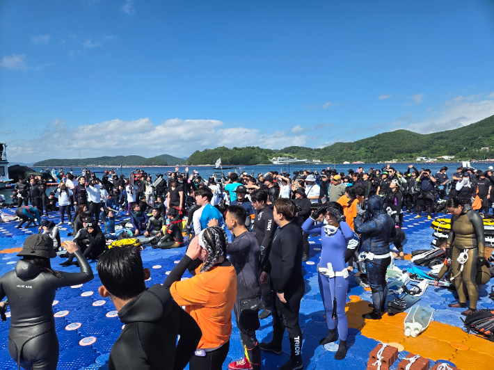 다이브 아워 2026 통영. 경남도청 제공 