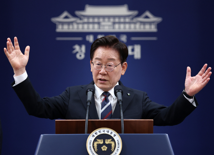 이재명 대통령. 연합뉴스