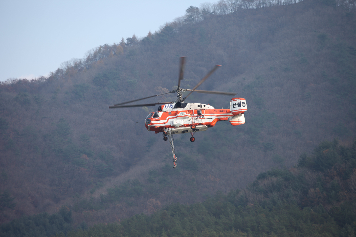 산림헬기 카모프(KA-32). 산림청 제공