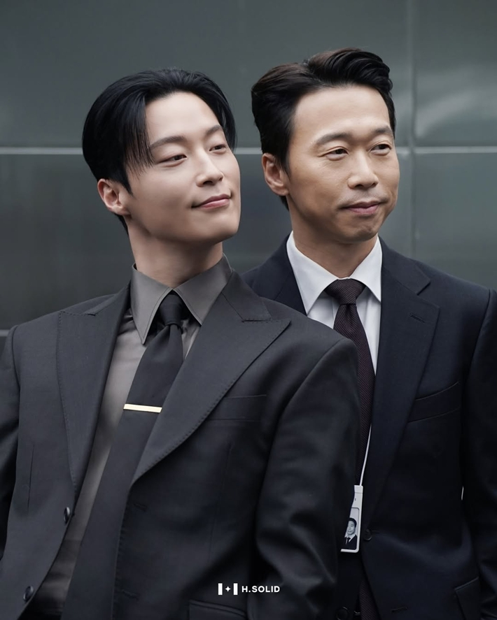 왼쪽부터 차세계 역 허남준, 손재한 역 윤병희. 에이치솔리드 제공