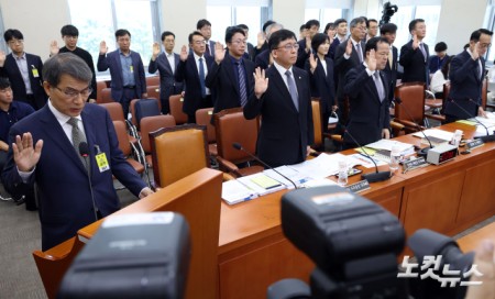 노태악 前선관위원장, 투표용지 부족 사태 국조특위 증인선서