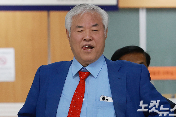 사랑제일교회 목사 전광훈씨. 류영주 기자