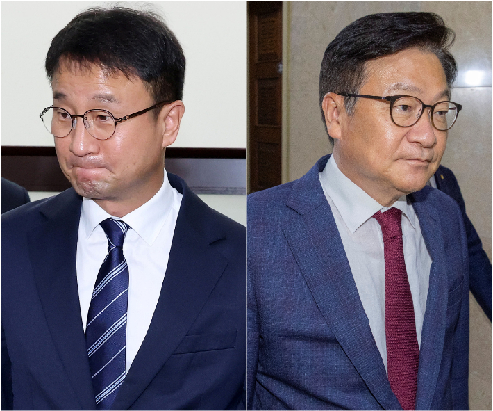 22대 하반기 국회 원 구성 협상이 여야의 법제사법위원회 위원장 배정을 놓고 난항에 빠진 가운데, 26일 여야 원내대표단이 협상에 나섰지만 의견 차이만 다시 확인했다. 연합뉴스