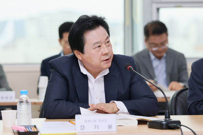 강기윤 창원시장 당선인. 인수위원회 제공 