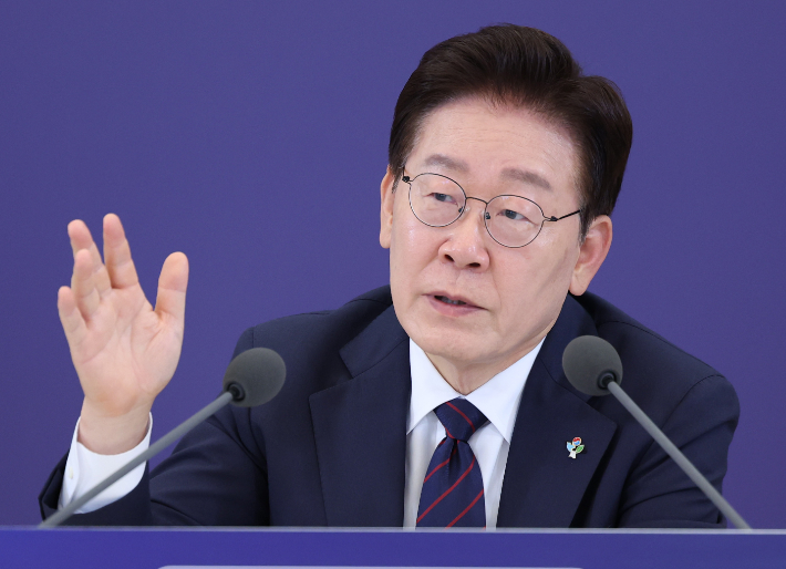 이재명 대통령. 연합뉴스