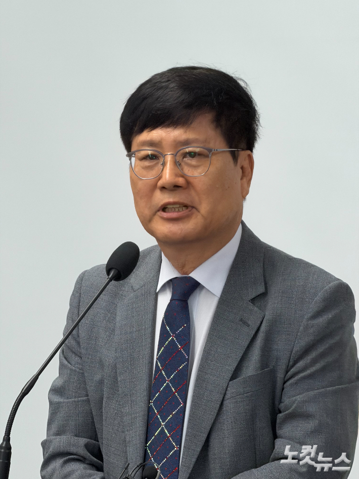 민선 9기 전주시장직 인수위원회인 '시민주권 열린 전주 위원회' 안국찬 위원장. 남승현 기자