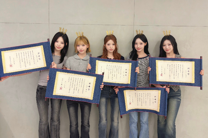 경주시 관광 홍보대사로 위촉된 K-POP 걸그룹 리센느. 경주시 제공