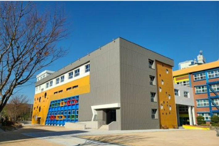 울산 북구 옛 약수초등학교 별관에 위치한 울산수학문화관 전경. 울산광역시교육청 제공