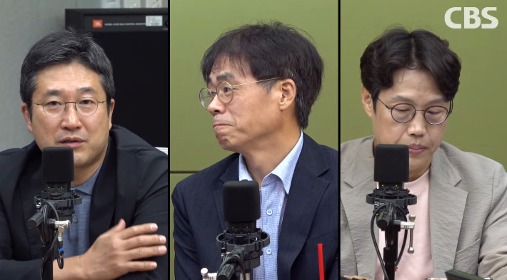 CBS 박성태의 뉴스쇼 영상 캡처 