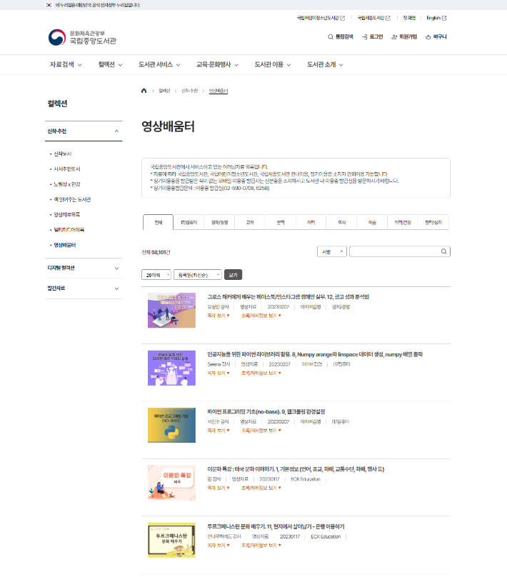 국립중앙도서관 제공