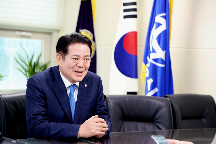 최대호 안양시장 모습. 안양시 제공