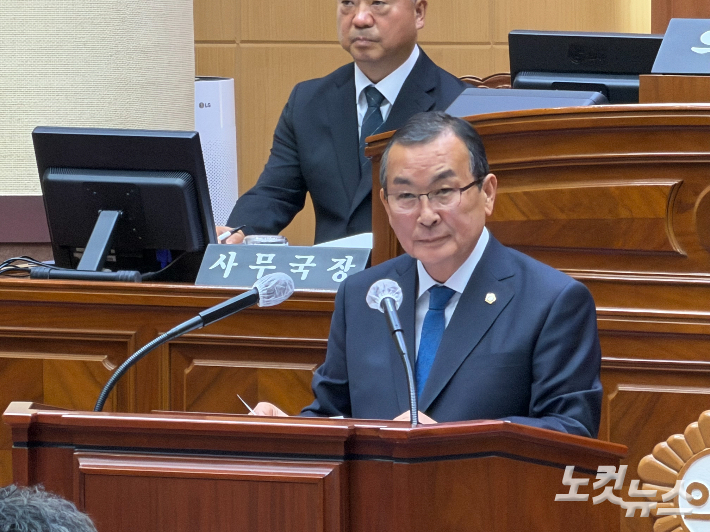 제13대 전주시의회 최주만 의장. 남승현 기자