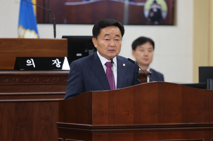국민의힘 정태훈 의원. 청주시의회 제공