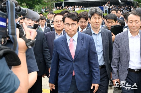 국조특위 올림픽공원 개표소