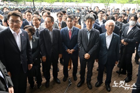 국조특위 올림픽공원 개표소