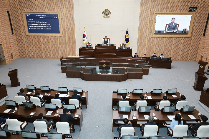 충북도의회 제공