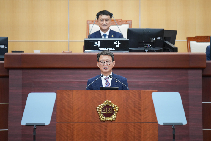 전북도의회 김성수 문화안전소방위원장. 전북도의회 제공