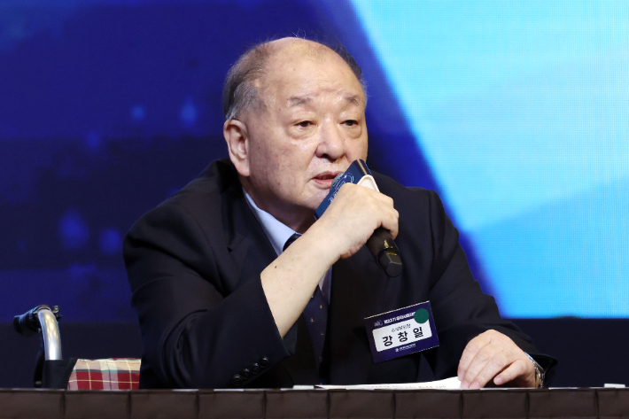 강창일 민주평통 수석부의장. 연합뉴스