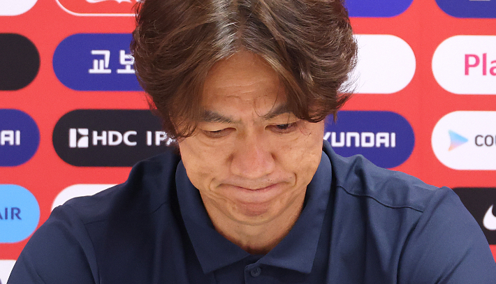 홍명보 감독. 연합뉴스