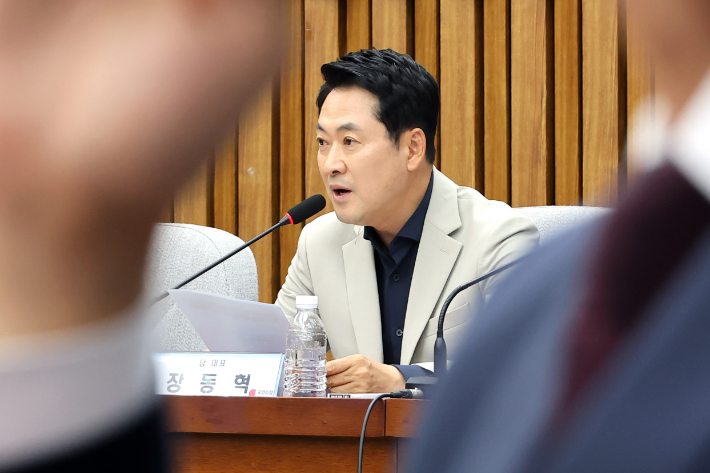 국민의힘 장동혁 대표. 연합뉴스