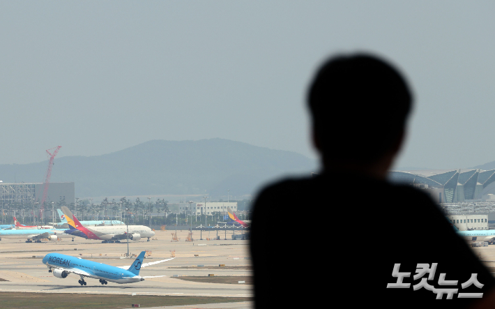 인천국제공항 활주로 모습. 인천공항=황진환 기자