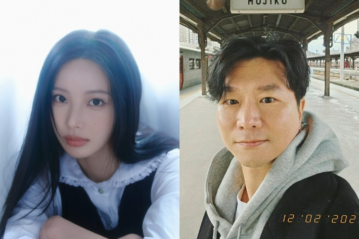 왼쪽부터 리센느 원이, 김시덕. 더뮤즈엔터테인먼트 제공/김시덕 인스타그램