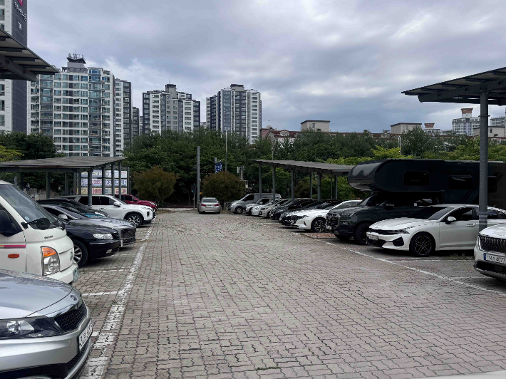 무료 공영주차장 전경. 전남광주특별시 제공