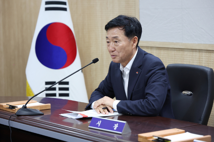 이정학 동해시장. 동해시 제공