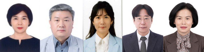 전주시 4급 승진 내정자. 왼쪽부터 이성순 도서관정책과장, 장재영 동물원장, 이영숙 청년정책과장, 조문성 농식품산업과장, 박은주 우아2동장(직위). 전주시 제공