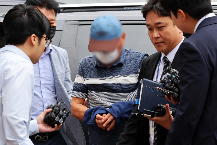 '장윤기 사건' 증거 인멸 혐의 경찰관 영장실질심사. 연합뉴스