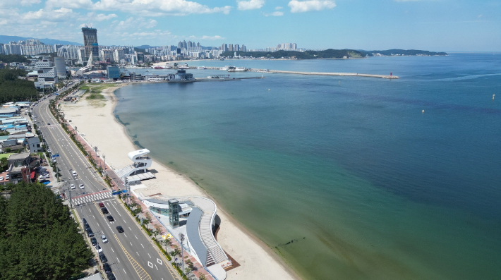 포항송도해수욕장. 포항시 제공