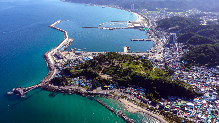 울진 후포항 일원. 울진군 제공