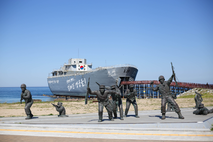 영덕 장사상륙작전 전승기념관. 공사 제공