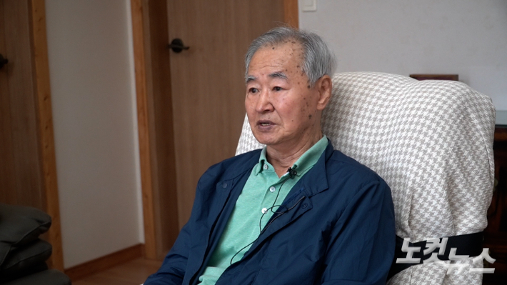지난 8일 윤흥길 작가는 CBS노컷뉴스와의 인터뷰에서 "이리역 폭격이 나의 문학이 출발한 지점이다"고 말했다. 심동훈 기자 