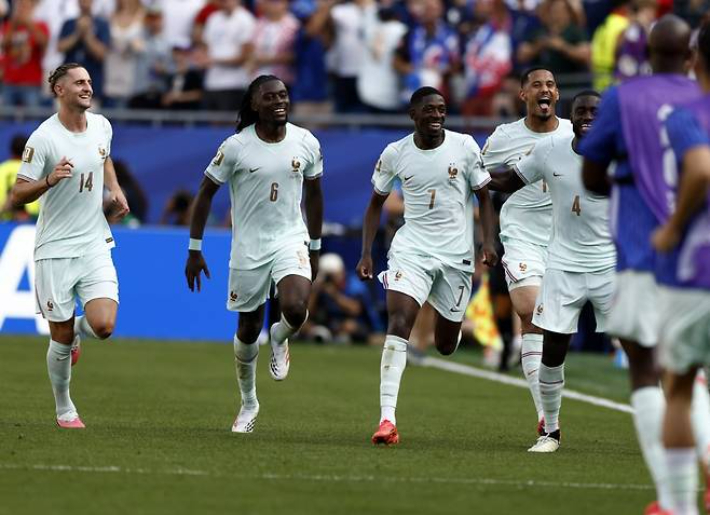 2026 북중미월드컵에 나선 프랑스 축구 대표팀. 연합뉴스 