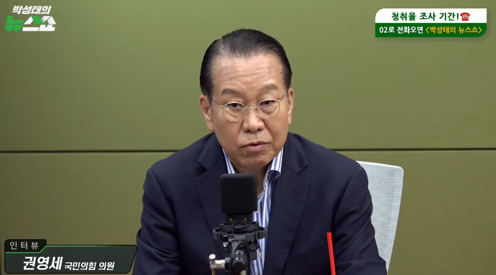 권영세 "장동혁 사퇴해야, 지선 패배 책임지는 모습 필요"