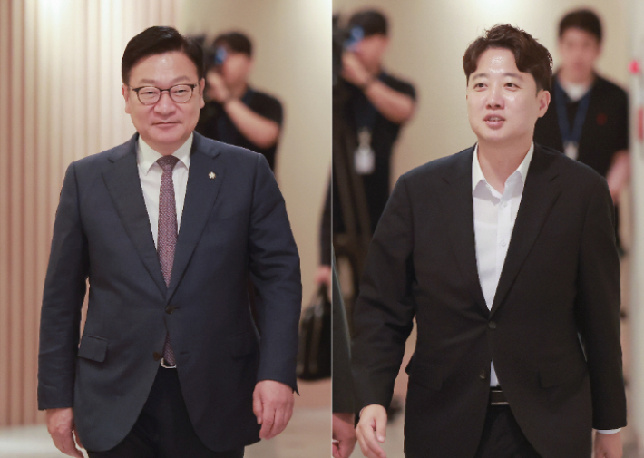 이준석에 먼저 손 내민 정점식…"보완수사 등 공통과제 논의"