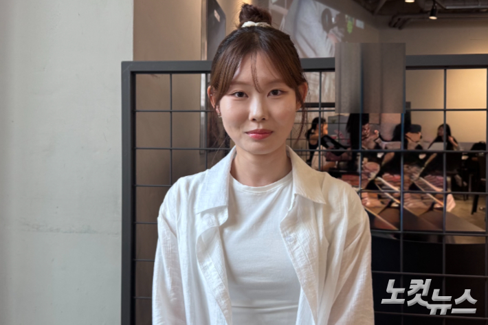 인터뷰 중인 박다윤 고수. 이우섭 기자