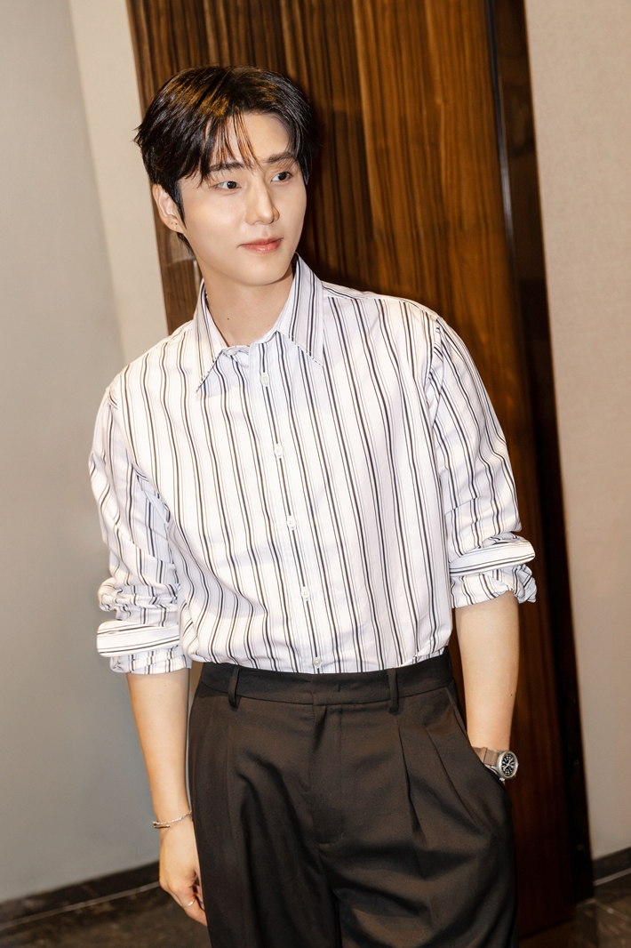 지난 22일 오후 서울 종로구 JW 메리어트 동대문에서 데이식스 영케이의 솔로 정규 2집 '영기스트' 발매 기념 라운드 인터뷰가 열렸다. JYP엔터테인먼트 제공