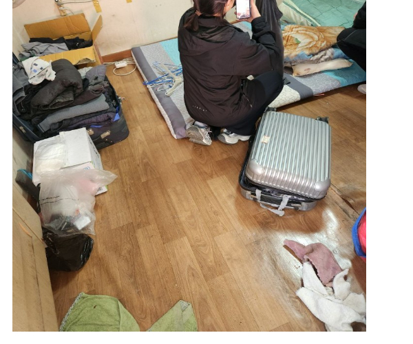 왕 씨가 생전 지내던 공장 내 숙소 모습. 독자 제공