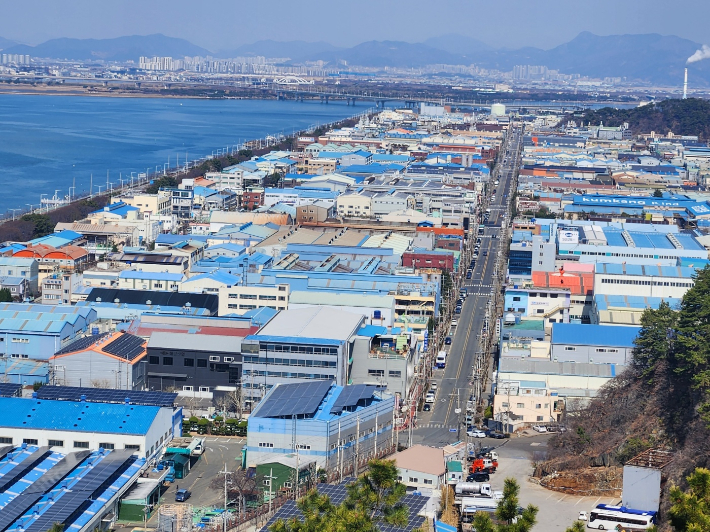 부산 사하구 장림공단. 박상희 기자