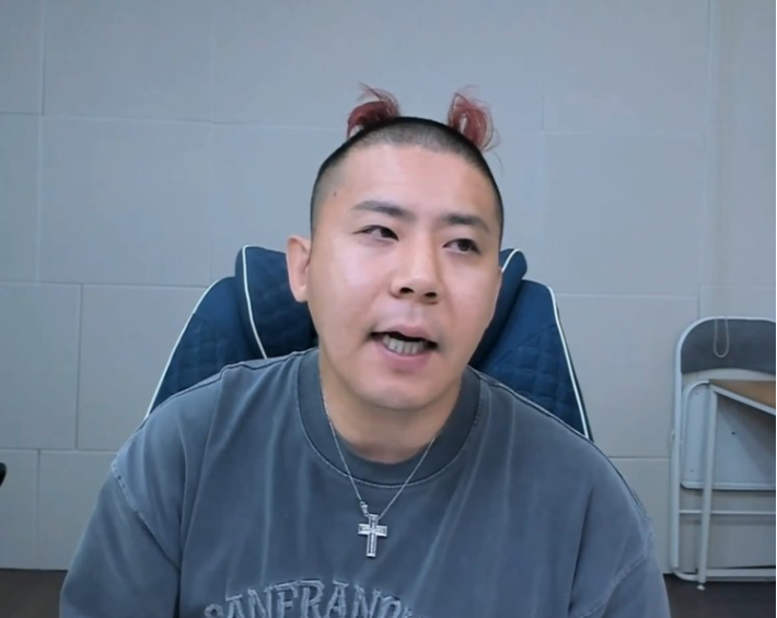 BJ 철구 인터넷 방송 화면 캡처