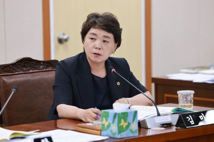 김미연 의원. 통합특별시의회 제공